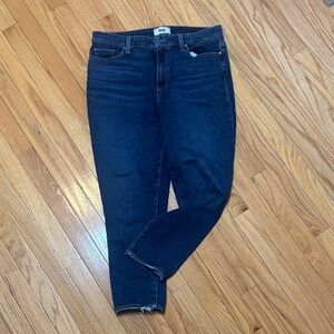 PAIGE Dark Blue Women's Skinny Jeans